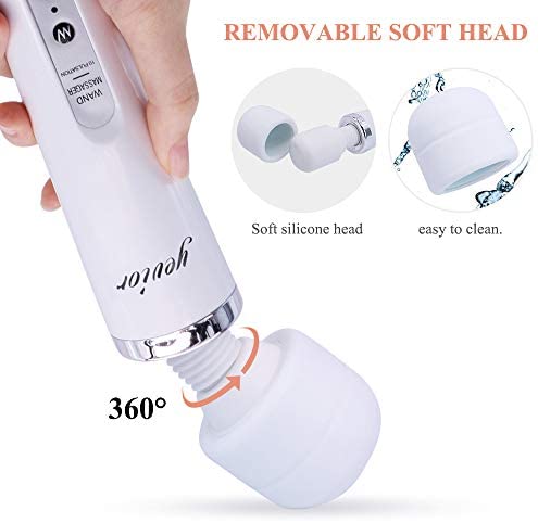 Wired Powerful Handheld Electric Back Massager with 10 Vibration Modes,  Personal Magic Vibrations Massage for Sports Recovery, Muscle Aches, Body  Pain